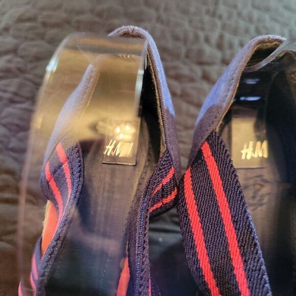 H&M WEDGE STYLE OPEN TOE ANKLE STRAP SANDAL - Picture 9 of 15